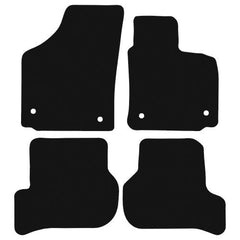 Seat Leon 2005 - 2009 Driver And Passenger Mat Only With Fixings Driver And Passenger