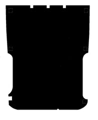 Vauxhall Combo Van 2001 - 2011 Rear Floor Mat