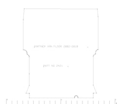 Peugeot Partner Van Rear Floor 2002 - 2010