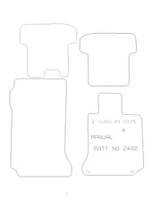 Mercedes E Class Coupe 2009 - 2017 Manual 2 Clip Version