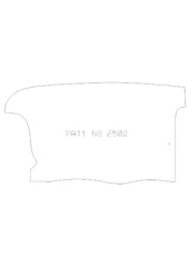 British Leyland Mini - Boot Floor Carpet