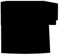 Citroen Nemo Van 2008 - 2017 Rear Floor When Ply-Lined