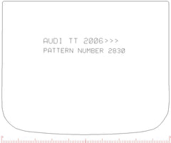 Audi TT Coupe 2006 - 2014 Boot Mat