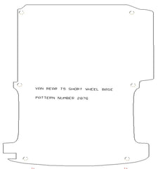 Volkswagen VW T5 Van Rear SWB Single Side Door 2004 - 2015