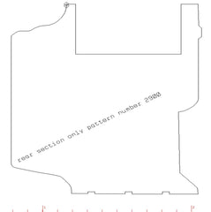 Taxi-LTC TX4 - Rear Section Only