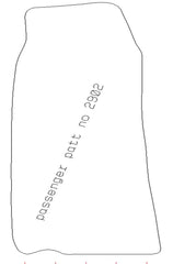 Taxi-LTC TX1 And TX4 - Luggage Mat Only