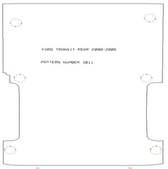 Ford Transit 2000 - 2006 Rear Section