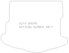 Alfa Romeo Brera 2005 - 2011 Boot Mat