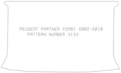 Peugeot Partner Combi 2002 - 2008 Boot Area