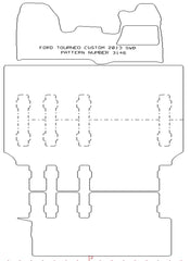 Ford Tourneo Custom SWB 2013 - 2015 Full Mat Set