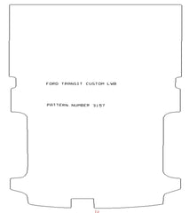 Ford Transit Custom LWB Van 2013 - 2023 Rear Section