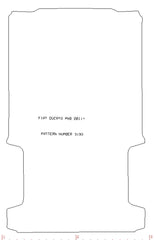 Fiat Ducato MWB Van Rear 2007 - 2011