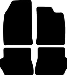 Ford Fusion 2002 - 2012 With OEM Hole Locations In Driver Mat