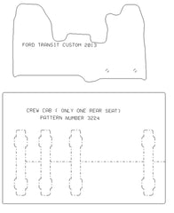 Ford Transit Custom Crew Cab 2013 - Onward