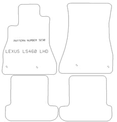 Lexus LS460 2007 - 2017 LHD