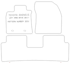 Toyota Avensis 2011 - 2018 LHD