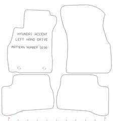 Hyundai Accent 2006 - 2009 LHD