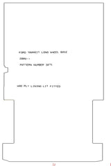 Ford Transit Rear Section LWB 2006 - 2010