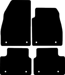 Vauxhall Insignia 2013 - 2017 With Fixings In Rear Mats