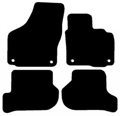 Volkswagen Golf 5 R32 2005-2008 Car Mats With Oval Clips