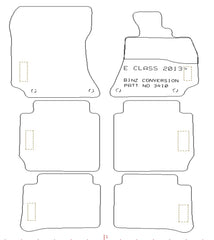 Mercedes E Class Limousine Binz Conversion 2013 - 2016 3 Row Seats
