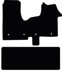 Renault Traffic 2014 / Vauxhall Vivaro Crew Cab 2014-2019 2014 - 2019 Rear Mat