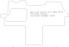 Fiat Ducato 2015 - Onward LHD Motorhome With Central Glove Box