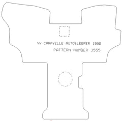Volkswagen VW Caravelle Autosleeper Motorhome 1998 - 2003 1 Piece Front