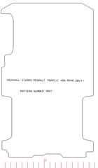 Renault Traffic 2014 / Vauxhall Vivaro Van Rear 2014-2019 LWB 2014 - 2019