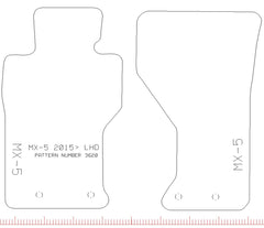 Mazda MX5 MK4 2015 - Onward LHD