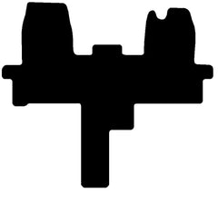 Ford Transit 2014 - 2023 Motorhome 1 Piece Front