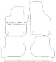 Volkswagen VW Scirocco 2008 - 2018 LHD