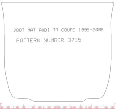Audi TT 1999 - 2006 Boot Mat