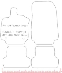 Renault Captur 2013 - 2020 LHD