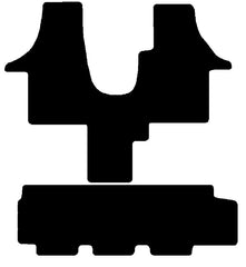 Volkswagen VW T6 Walkthrough With Rear Bench Seat And Single Sliding Door 2015 - 2020