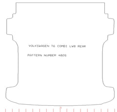 Volkswagen VW T6 Kombi LWB 2015 - 2020 Boot Mat