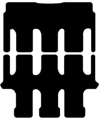 Mercedes V Class 2014 - Onward Rear Section 2 Piece