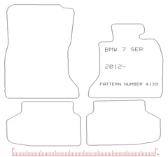 BMW F01 & F02 (7 Series) Facelift Version New Rear Shape 2012 - 2015