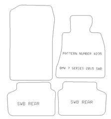 BMW 7 Series (G11) SWB 2015 - 2011