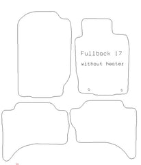 Fiat Fullback 2016 - 2019 Without Heater