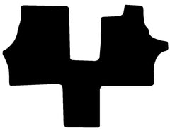 Mercedes Vito MK2 2003 - 2014 1 Piece 2 Seater Version