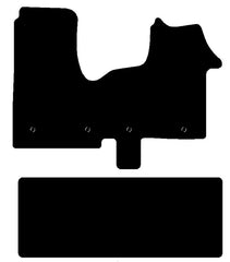 Renault Traffic 2014 / Vauxhall Vivaro Crew Cab 2014-2019 2014 - 2019 Rear Mat