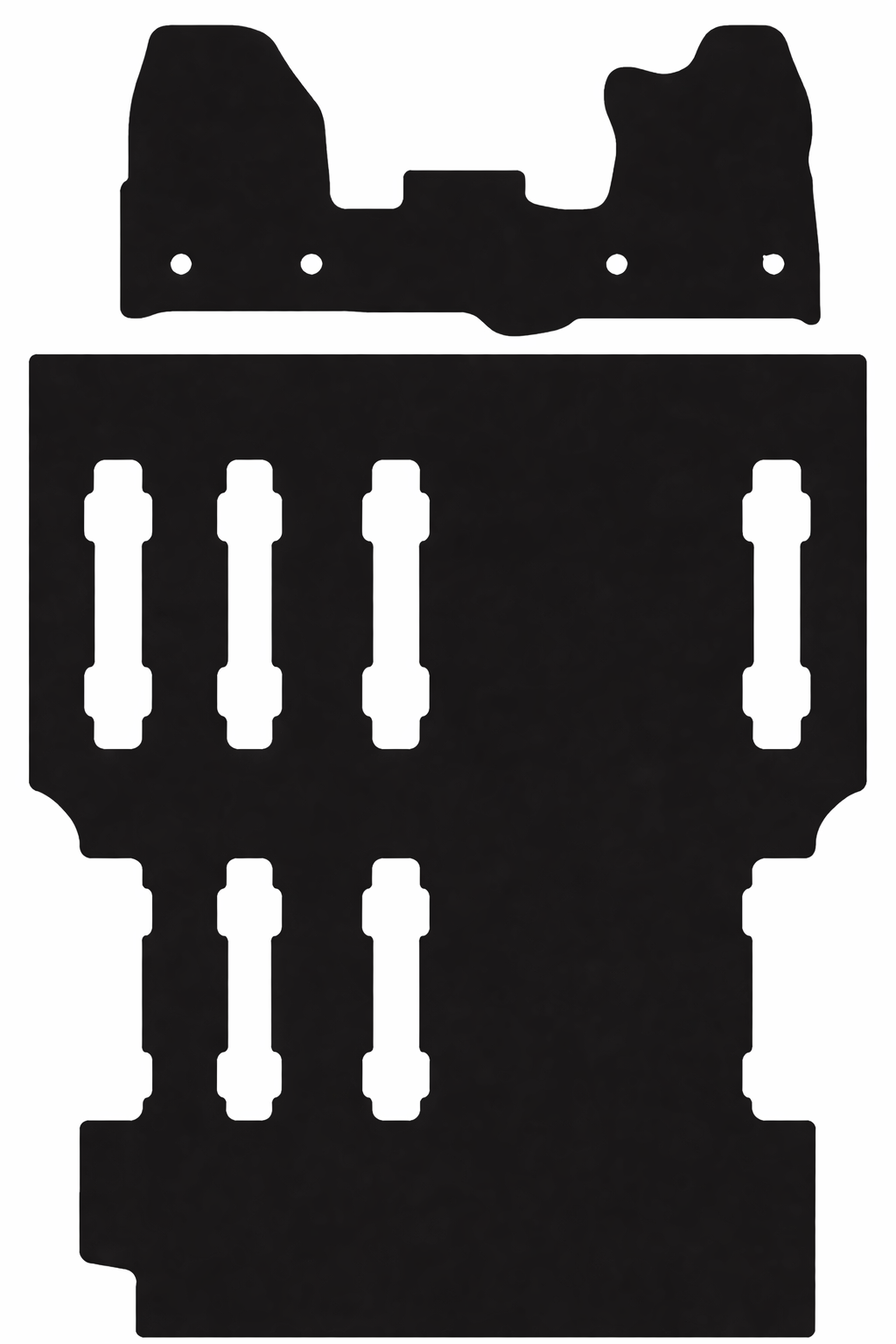 Ford Tourneo Custom LWB Car Mats (2016-Latest)