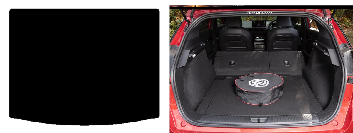 MG Motor Co MG4 2022-Present Upper Boot Mat When Optional Tray Fitted
