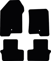 Jeep Compass Fits Years 2007 To 2017 This Is A Four Piece Set With Floor Fixing Clips In The Driver & Passenger Mats