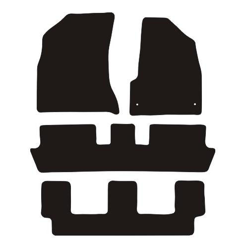 Citroen C4 Picasso 2007-2013  3 Row Set With Full Width Rears