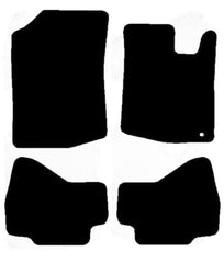 Peugeot 107 Fits Years 2005 To 2011 This Is A Four Piece Set With 1X Floor Fixing Clip In The Drivers Mat