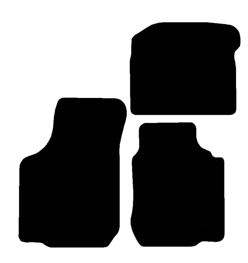 Volkswagen Golf 4 / Beetle Car Mats 1999-2005 1997-2004  With No Clips