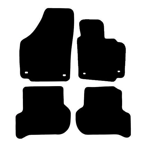 Volkswagen Golf Plus 2007-2010 Car Mats With Round Clips