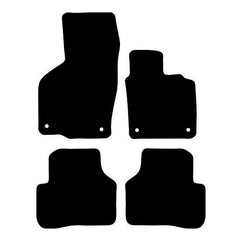 Vw Passat Fits Years 2007 To 2015 This Is A Four Piece Set With Round Floor Fixing Clips In The Driver & Passenger Mats